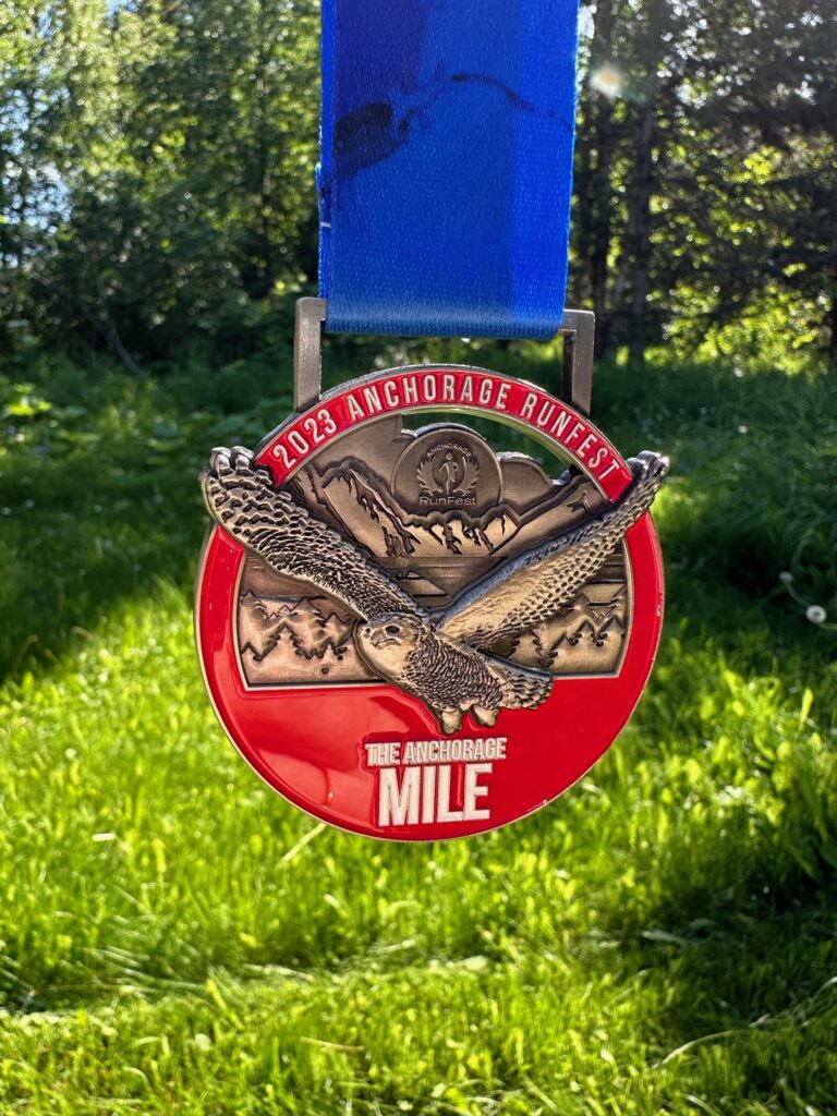 2023 Anchorage Runfest Military Mile Medal